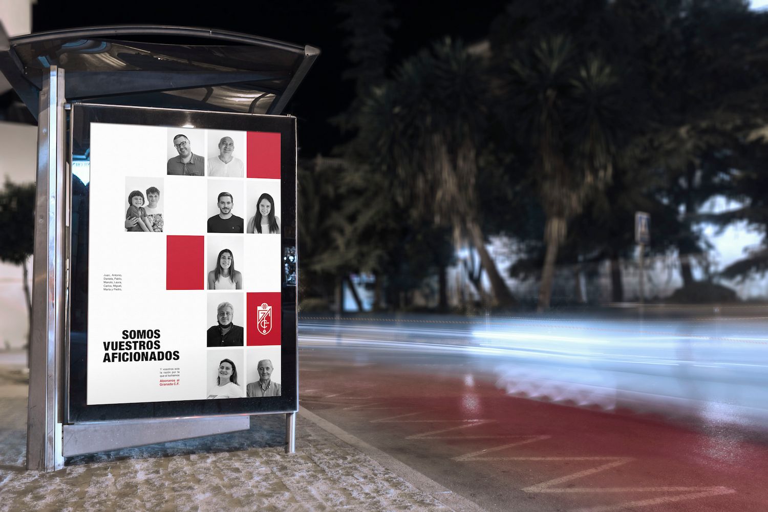 GRANADA CF SEASON TICKETS CAMPAIGN | PROMOTIONAL MARQUEE