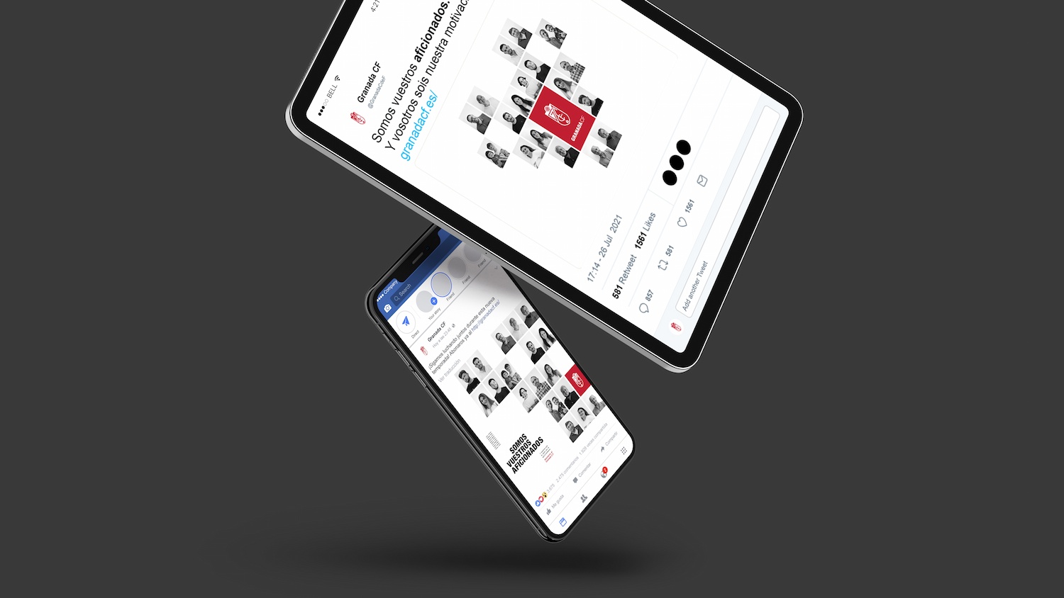 GRANADA CF SEASON TICKETS CAMPAIGN | SOCIAL MEDIA MATERIAL (FACEBOOK & TWITTER)