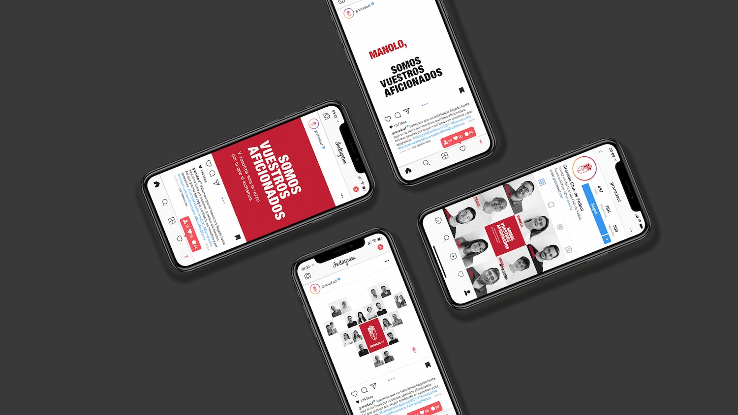 GRANADA CF SEASON TICKETS CAMPAIGN | SOCIAL MEDIA MATERIAL (INSTAGRAM)