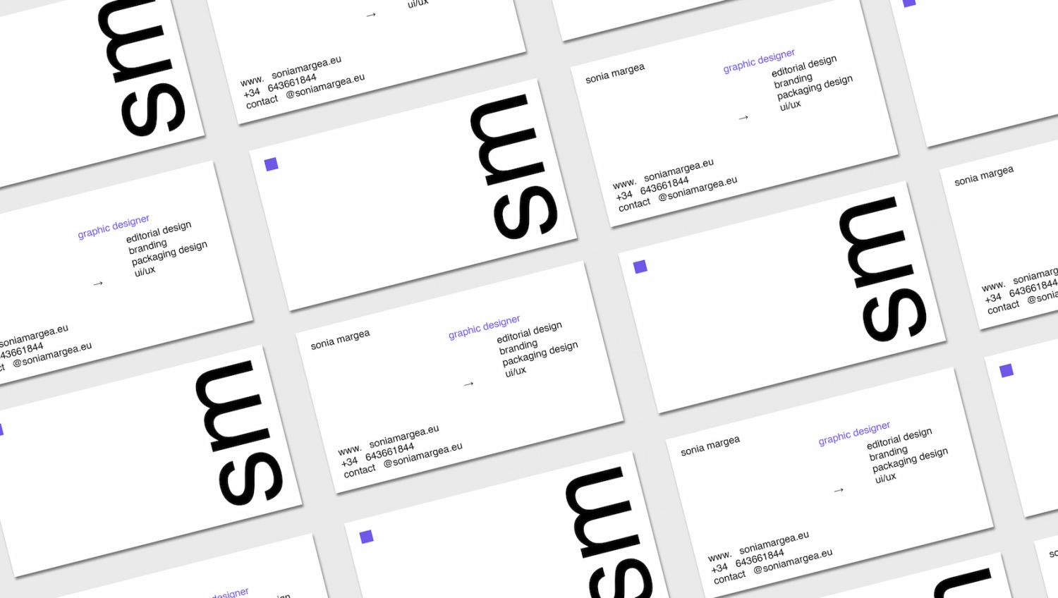 Sonia Margea Personal Branding | Business Cards