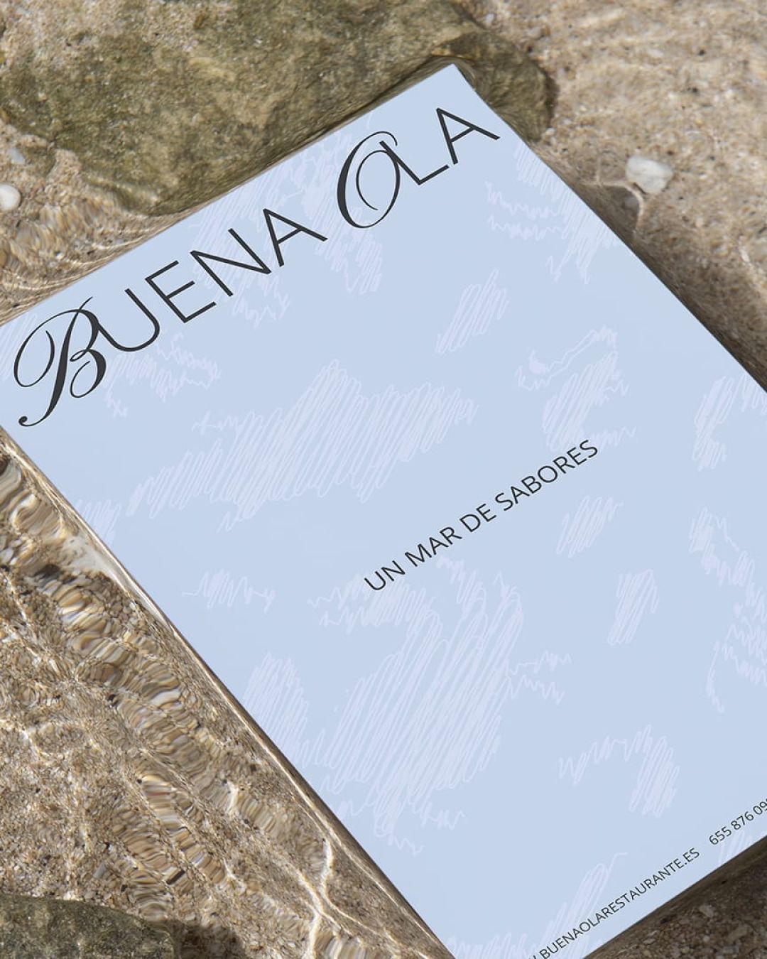 Buena Ola Restaurante - Visual Identity, Flyer