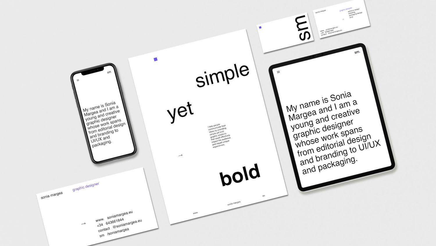 Sonia Margea Personal Branding | Branding, Stationery